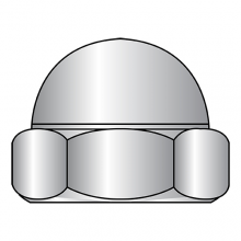 DIN 1587 - Domed (Acorn) Hex Cap Nuts - A2 Stainless