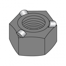Hex Weld Nuts - 3 Projections - Plain Finish