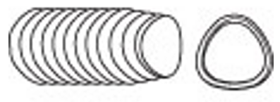 Trilobular Thread Rolling Thread Forming Screw Threads for Metal Taptite