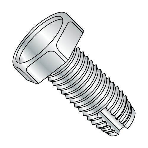 Hex - Unslotted - Type 1 - Thread Cutting Screws - Zinc