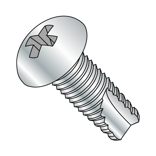 Round - Phillips - Type 23 - Thread Cutting Screws - Zinc