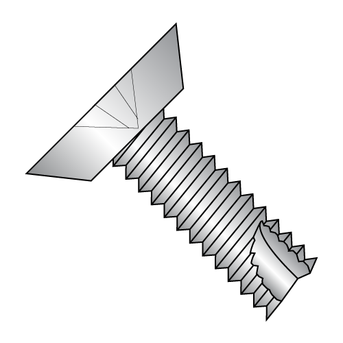 Flat - Undercut - Phillips - Type 23 - Thread Cutting Screws - 18-8 Stainless