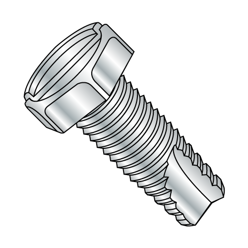 Hex - Slotted - Type 23 - Thread Cutting Screws - Zinc