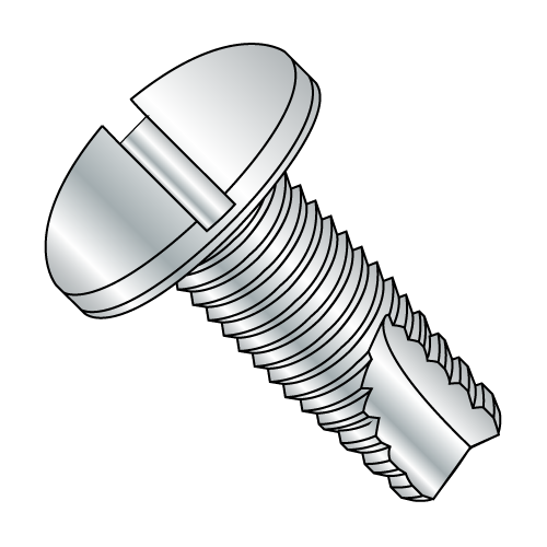 Pan - Slotted - Type 23 - Thread Cutting Screws - Zinc