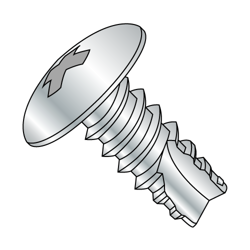 Truss - Phillips - Type 25 - Thread Cutting Screws - Zinc