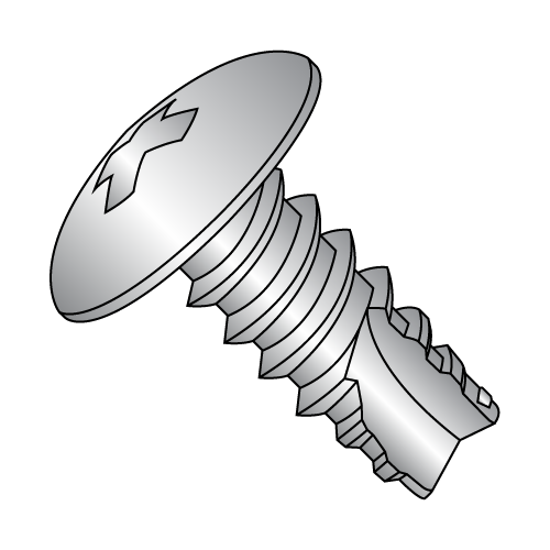 Truss - Phillips - Type 25 - Thread Cutting Screws - 18-8 Stainless Steel
