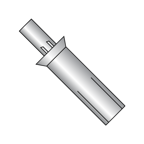 Drive Pin Rivets - Countersunk Head - Aluminum