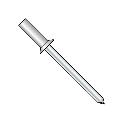 Standard Blind - Closed End - Aluminum Body-Steel Mandrel - Countersunk Head