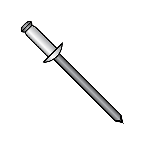 Standard Blind - All Aluminum - Dome Head with Black Anodized Body