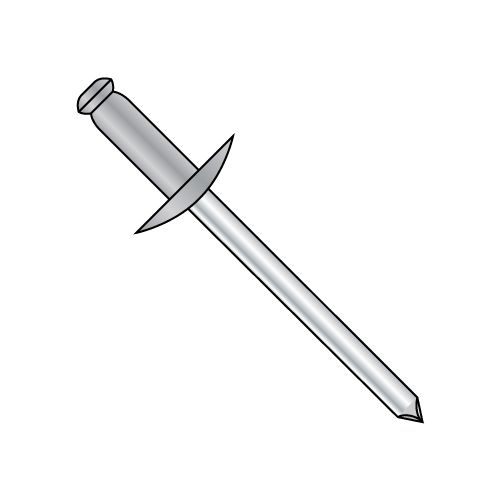 Standard Blind - Aluminum Body with Steel Mandrel - Large Flange Dome Head