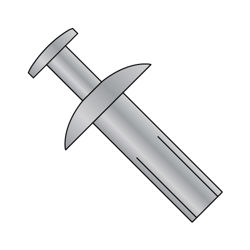 Drive Pin Rivets - Liner Head - Aluminum - Tamper Resistant