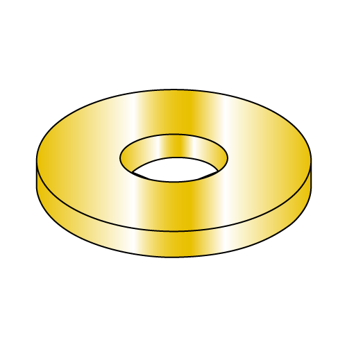 Flat Washers - AN960-CL - Light Series - Cadmium Yellow