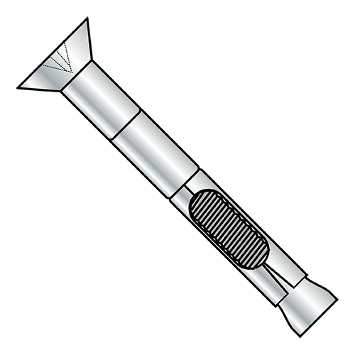 Flat Head - Phillips - Sleeve Anchors - Zinc