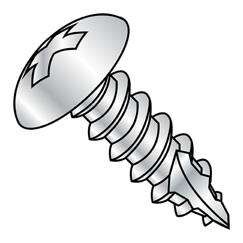 Truss - Phillips - Type A - w/ #17 Point - Self Tapping Screws - Zinc