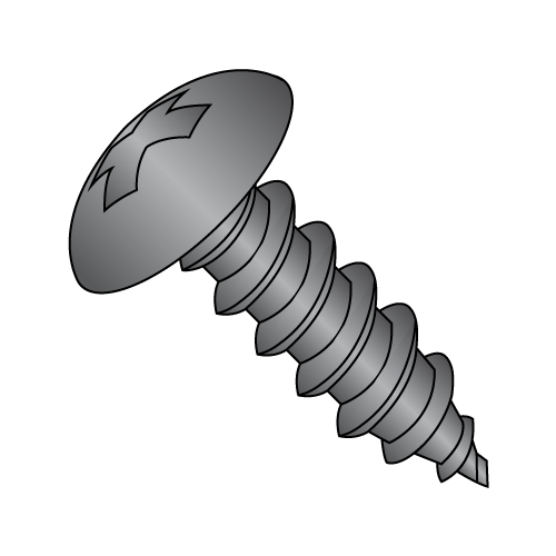 Truss - Phillips - Type A - Self Tapping Screws - Black Oxide