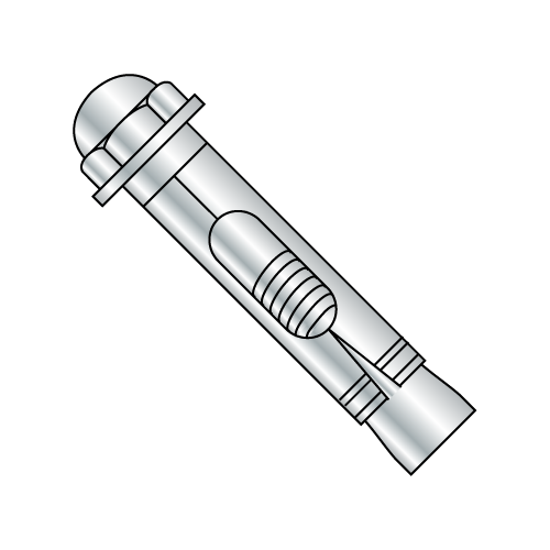Acorn Nut  - Sleeve Anchors - Steel - Zinc Plated