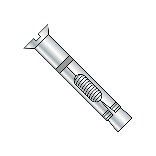 Threshold Flat Head - Sleeve Anchor - Steel - Zinc Plated