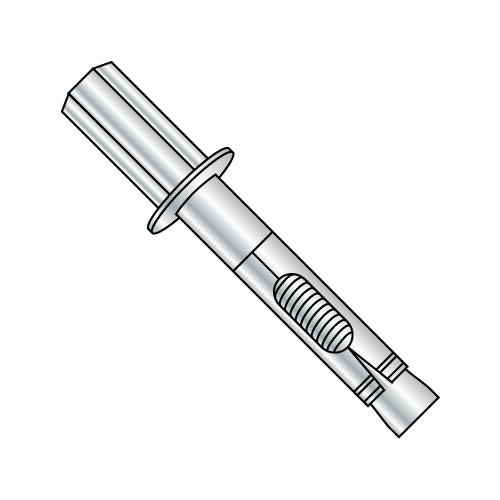Rod Hanger Head- Sleeve Anchor - Steel - Zinc Plated