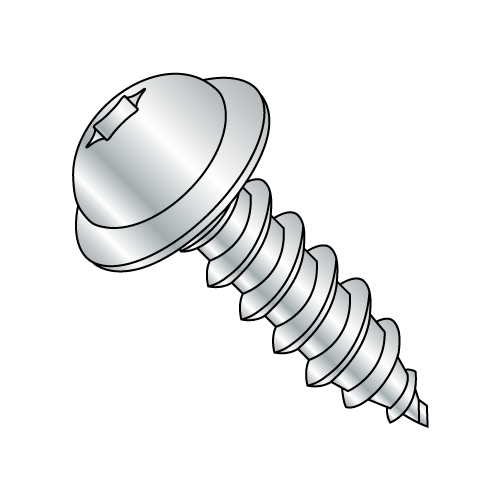 Round Washer - Six-Lobe - Type A - Self Tapping Screws