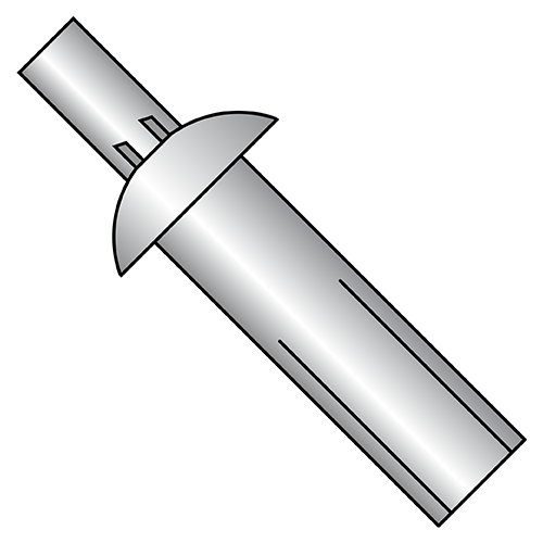 Drive Pin Rivets - Universal Head - Aluminum