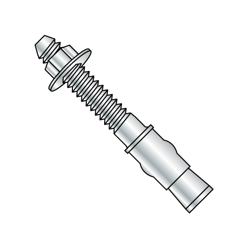 Steel - Zinc Plated - Wedge Anchors with Nuts