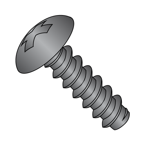 Truss - Phillips - Type B - Self Tapping Screws - Black Oxide