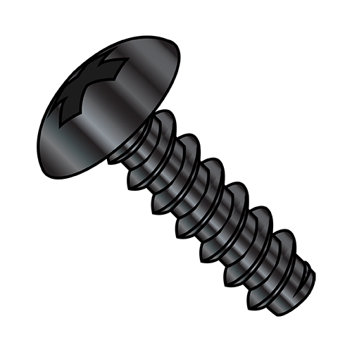 Truss - Phillips - Type B - Self Tapping Screws - Black Zinc