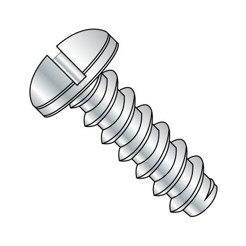 Pan - Slotted - Type B - Self Tapping Screws - Zinc