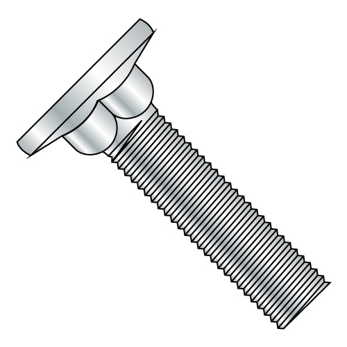Flat Head - Carriage Bolts - Low Carbon