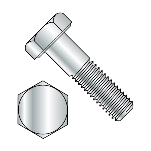 Hex Cap Screws - Grade 2 - Zinc