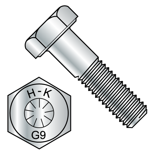 Hex Cap Bolts - Grade 9 - Coarse - USA