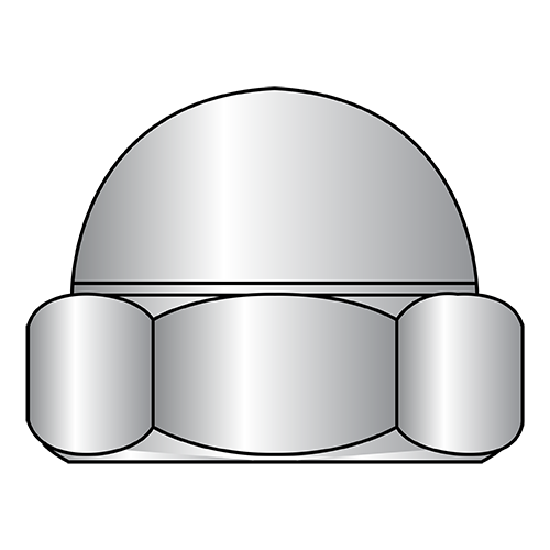 DIN 1587 - Metric Domed (Acorn) Hex Cap Nuts - A4 Stainless