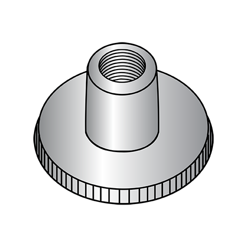 DIN 466 - High Knurled Thumb Nuts - A2 Stainless