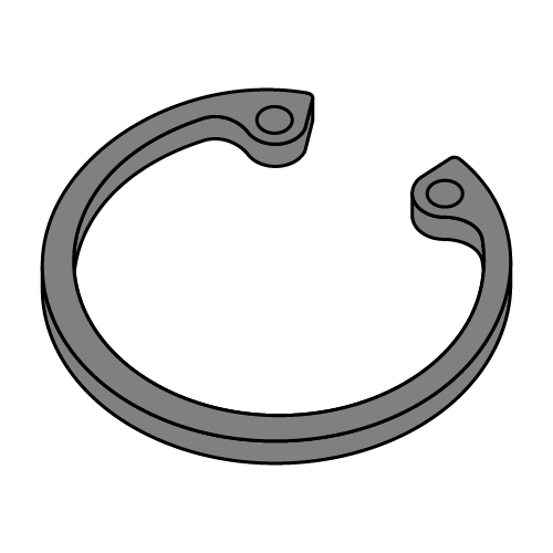 DIN 472 - External Retaining Rings - Phosphate Coated Steel