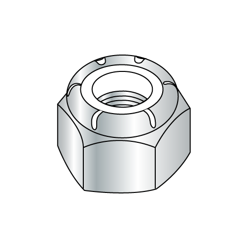 DIN 985 - Metric - Nylon Insert - Stop Nuts - Class 8 - Zinc