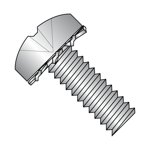 Pan - Phillips - External - SEMS - Machine Screws - Stainless