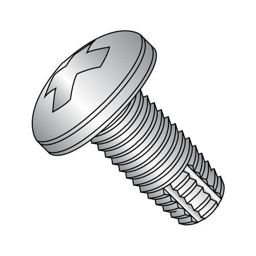 256X3/16 Pan Phillips Type F Thread Cutting Screws 410