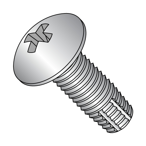 Truss - Phillips - Type F - Thread Cutting Screws - 18-8 Stainless