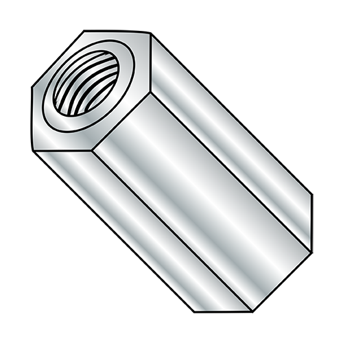 One Eighth HEX STANDOFFS - ALUMINUM