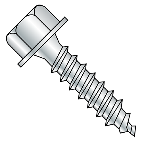 Unslotted - High-Hexwasher w/ Shoulder - Type S - Pole Grip Screws - 1,000 Hour Salt Spray