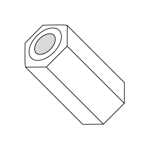 Five Sixteenths - Hex Spacers - Nylon