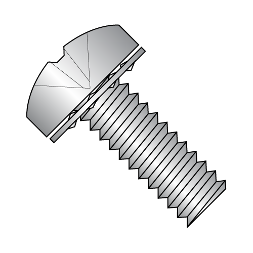 Pan - Phillips - Internal - SEMS - Machine Screws - Stainless