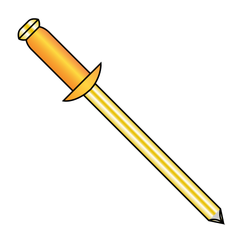 Standard Blind - Copper Body - Brass Mandrel - Dome Head