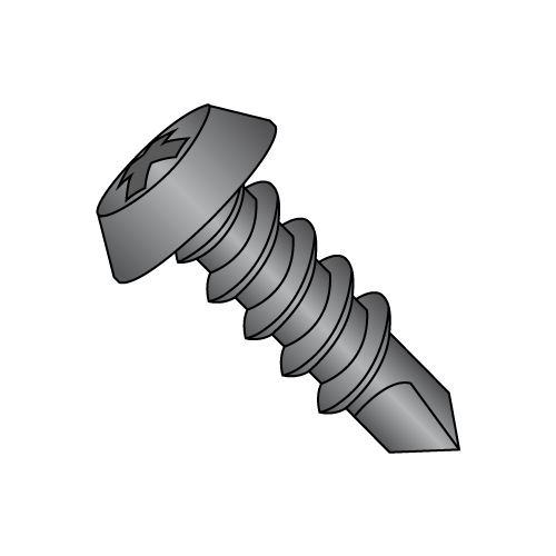 Pan Framing - Phillips - Self Drilling Screw - Black Phosphate