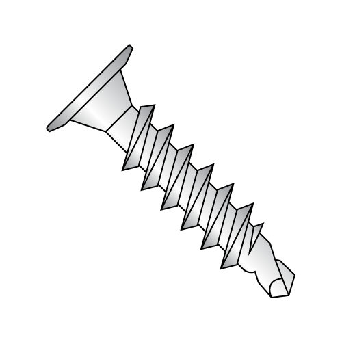 Phillips - Wafer - Self Drilling Screws - 18-8 Stainless Steel
