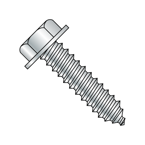 Lag Screw - 5/16 Hex Washer Head - Zinc