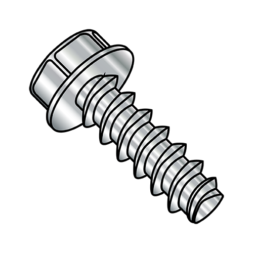 Hex Washer - Unslotted - Generic Alternatives to Plastite® - 48-2 Thread Rolling Screws* - 410 Stainless