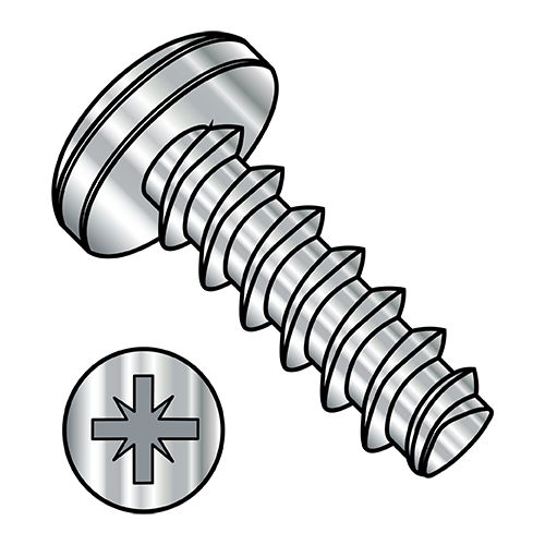 Pan - Pozi - Generic Alternatives to Plastite® / Plas-Fix® 45 Thread Rolling Screws* - A2 Stainless