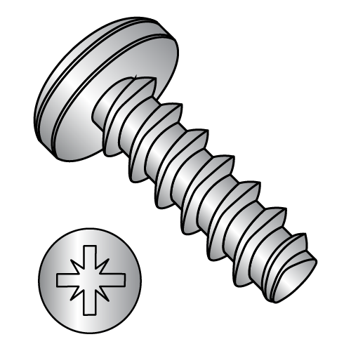 Pan - Pozi - EJOT® PT® - Alternative - Thread Forming Screws - Metric - A2 Stainless