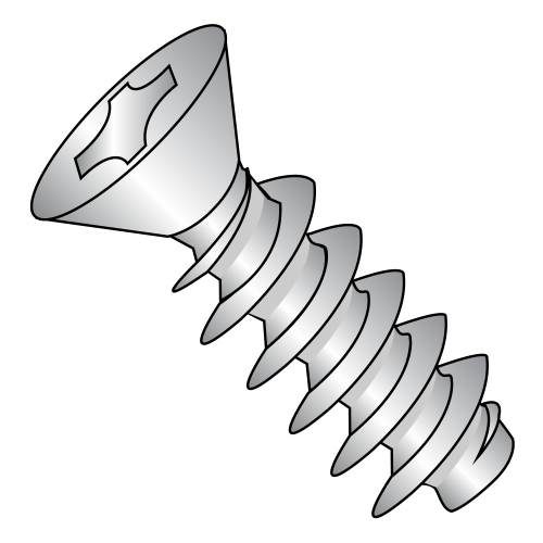 Flat - Phillips - EJOT® PT®- Alternative - Thread Forming Screws - Metric - A2 Stainless